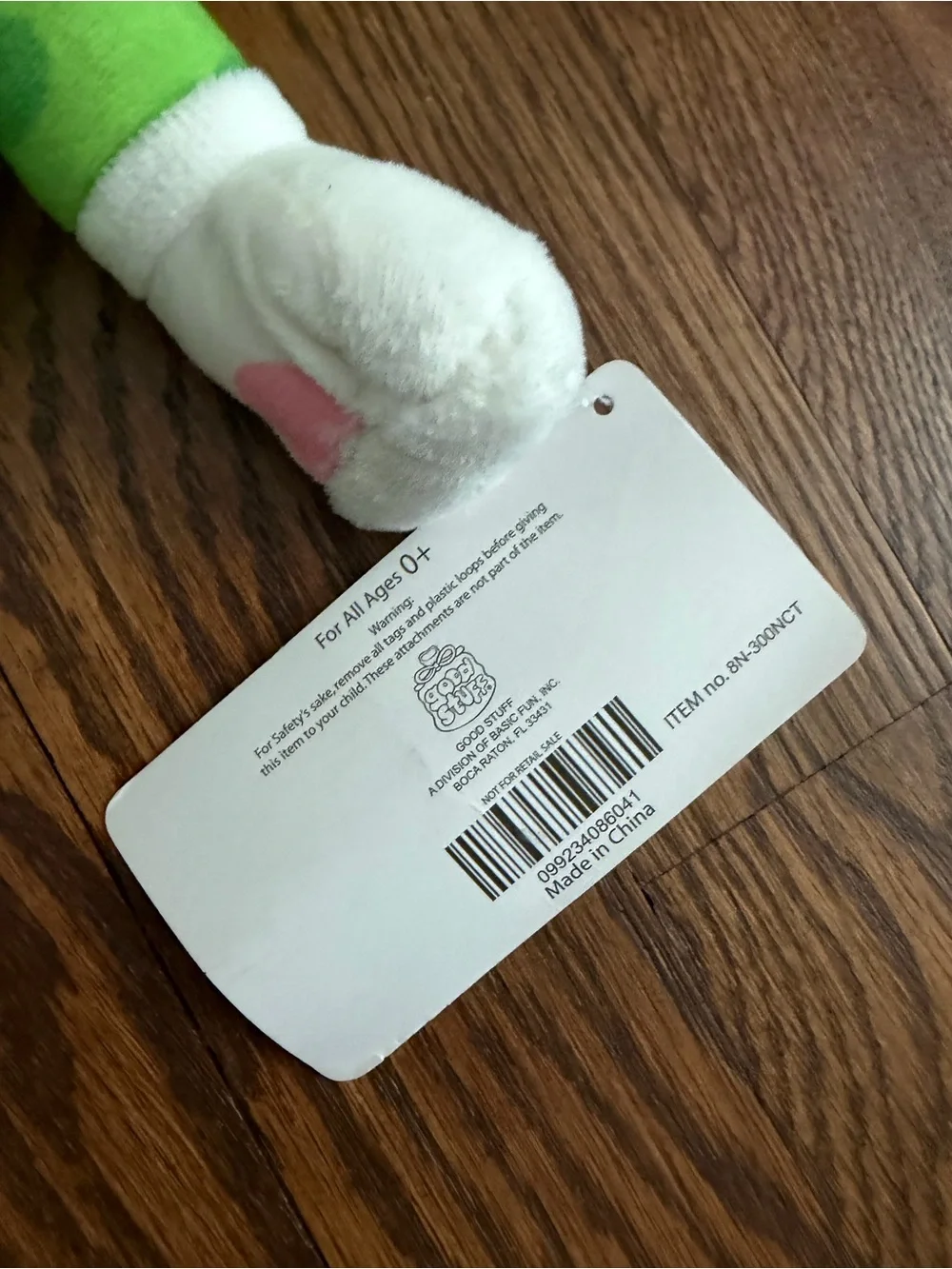 Super Mario Bros Luigi in Green Cat Suit Plush 2022 with Tag